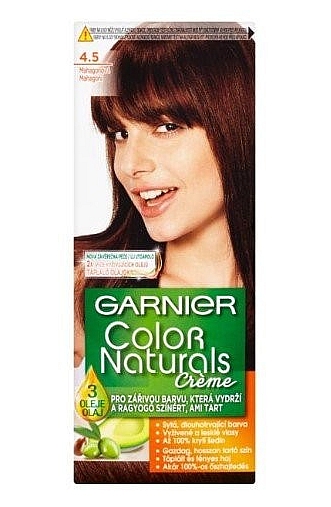 Garnier Color Naturals tarts hajfestk 4.5 Mahagni